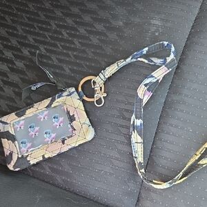 Vera Bradley Lanyard With Id Holder